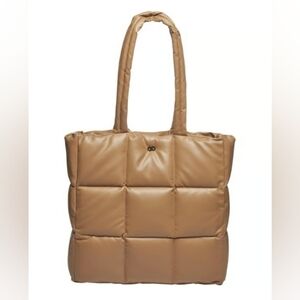 CALIA by Carrie Underwood Libby Faux Leather Quilted Tote Bag